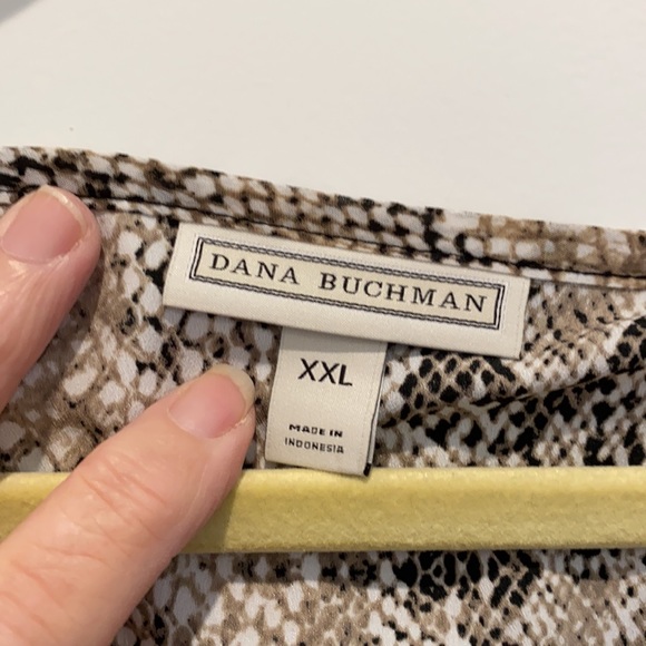 Snake skin print pull over blouse - Picture 5 of 6